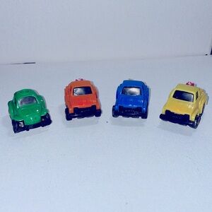 Vintage Tempo Co op pull and go cars